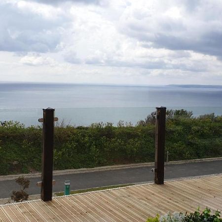טורפוינט Sunset Sea View Chalet With Hot Tub מראה חיצוני תמונה